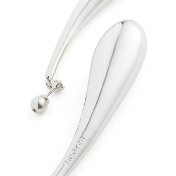 HM Mugler Teardrop Earrings H&M Mugler - Picture 3 of 6